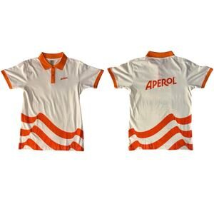 New M Aperol Spritz polo bartender shirt adult sizing
